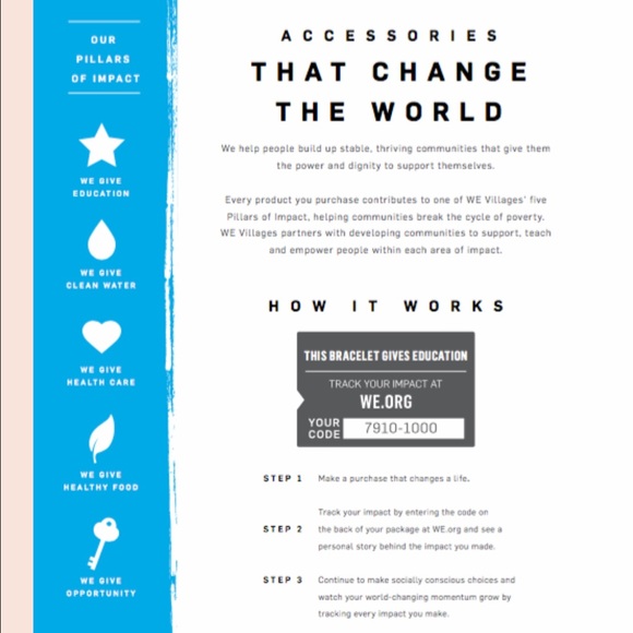 Me to We Versatile tassel wrap necklace - Picture 3 of 3